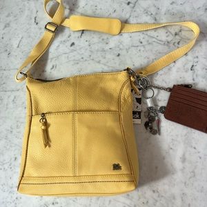 The Sak Lucia Buttercup Leather Shoulder/Crossbody Bag